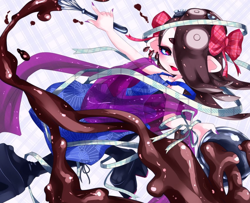 shiver (splatoon and 1 more) drawn by kiss_my_eyelidz
