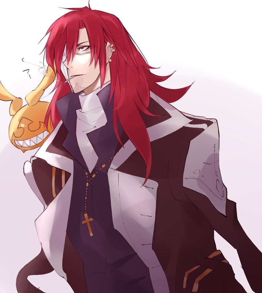 timcanpy and cross marian (d.gray-man) drawn by george_man