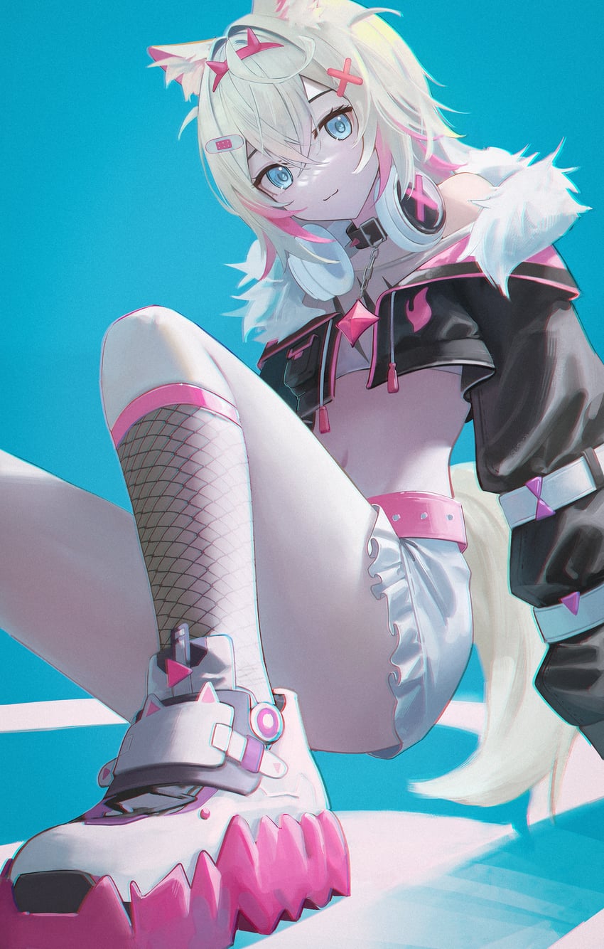 mococo abyssgard (hololive and 1 more) drawn by flippy_(cripine111)