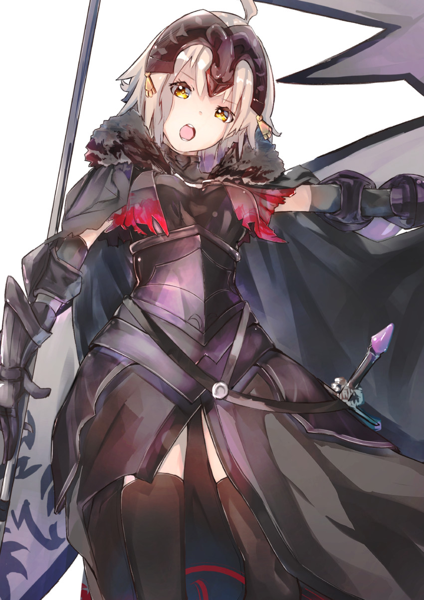 jeanne d'arc alter (fate and 1 more) drawn by marova-00