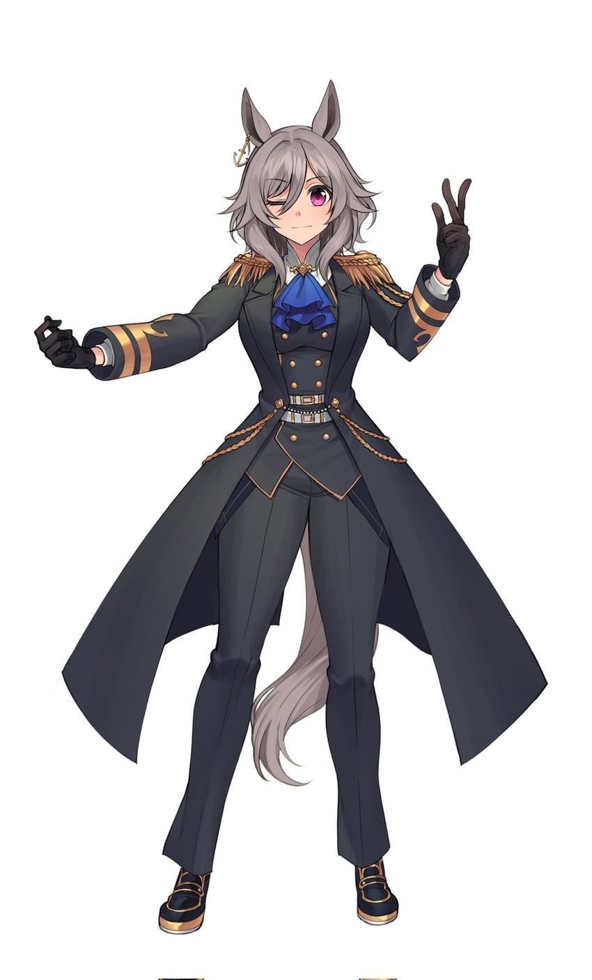 perry steam (umamusume and 1 more) drawn by fukuro_(maruaru00)