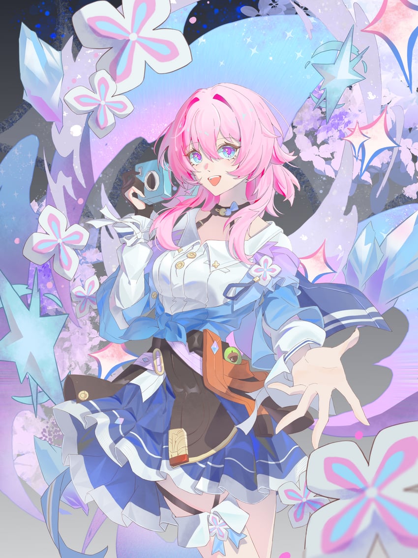 march 7th (honkai and 1 more) drawn by buchuhutaobugaiming