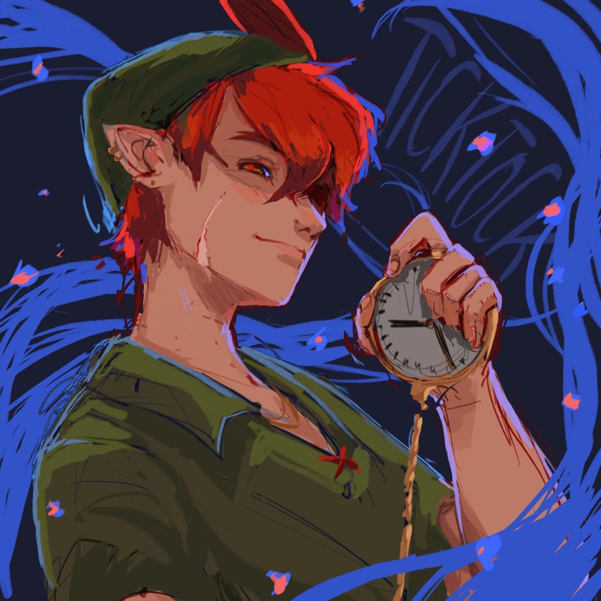 peter pan (walt disney's peter pan) drawn by recordedtunnel