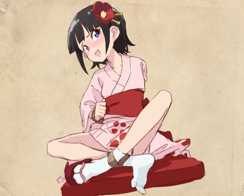 suzu (kiitarou shounen no youkai enikki) drawn by chimu_xingcheng
