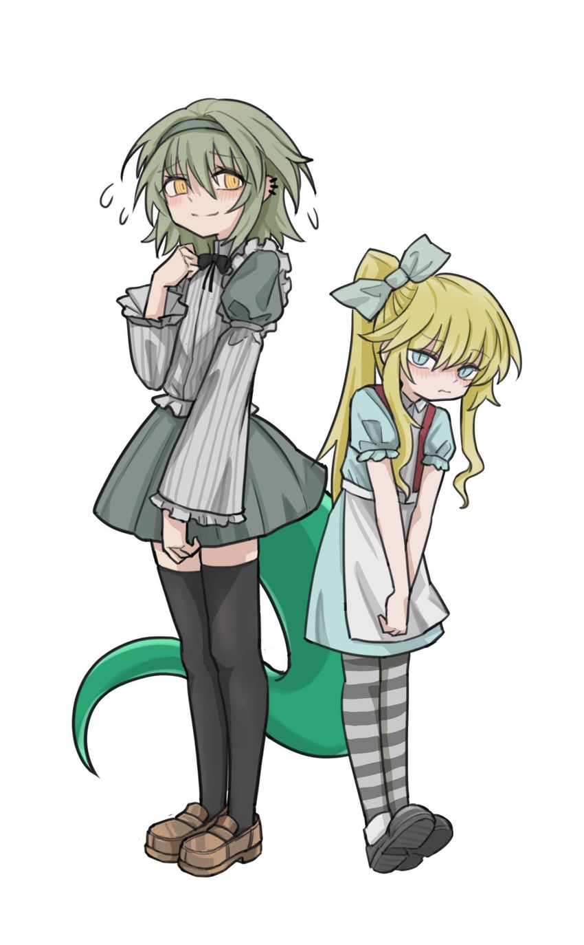 bill and serpent god (black souls and 1 more) drawn by rabbit_king
