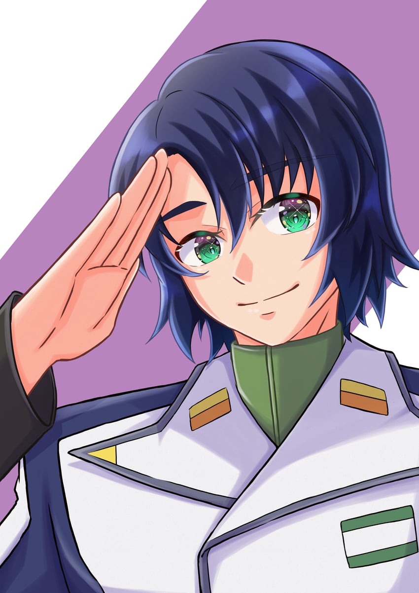 athrun zala (gundam and 3 more) drawn by murasaki_remon