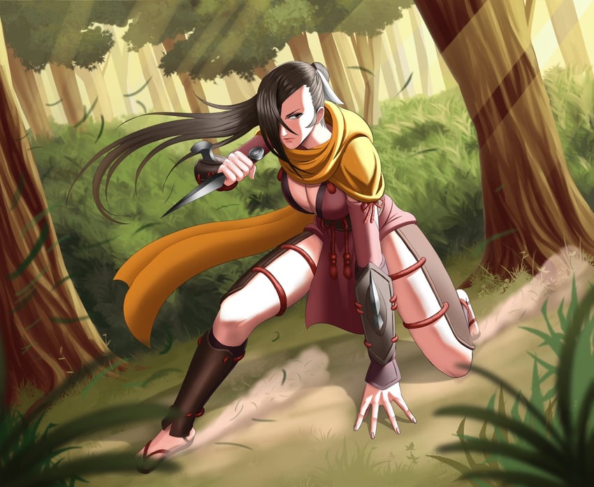 kagero (fire emblem and 1 more) drawn by eslimnator