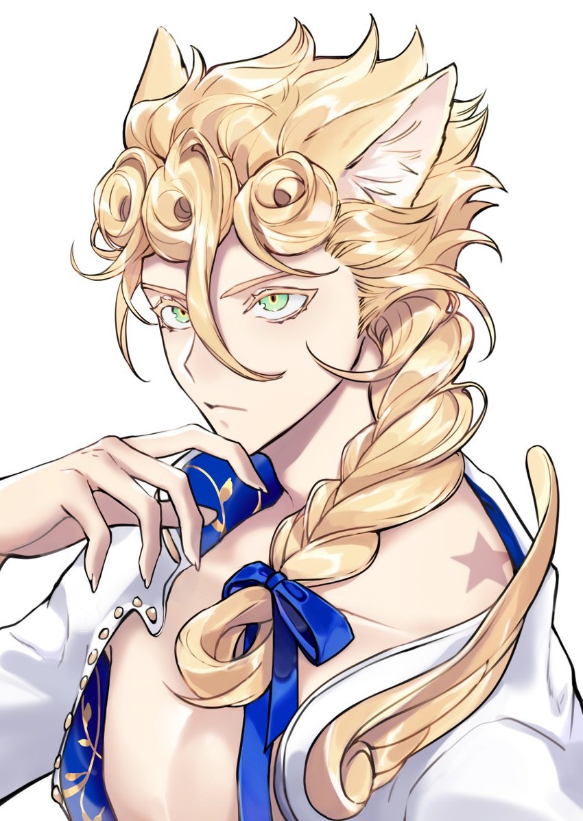 giorno giovanna (jojo no kimyou na bouken and 1 more) drawn by tiyi_(tiyi_a09)