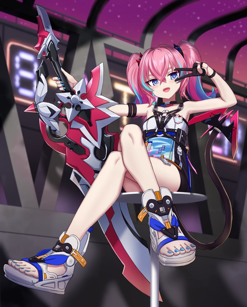 rozaliya olenyeva and delta (honkai and 1 more) drawn by yakob_labo