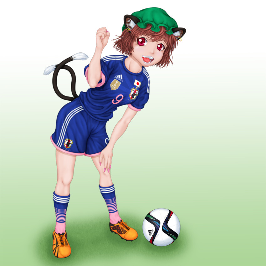 chen (touhou and 2 more) drawn by ayashin_(sin_saku-cool)