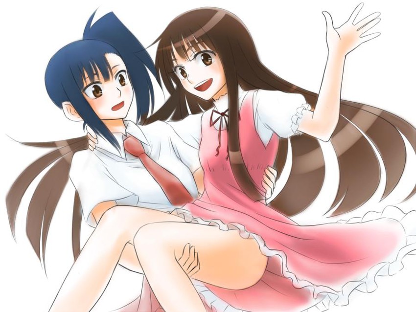 sakurazaki setsuna and konoe konoka (mahou sensei negima!) drawn by nip_to_chip