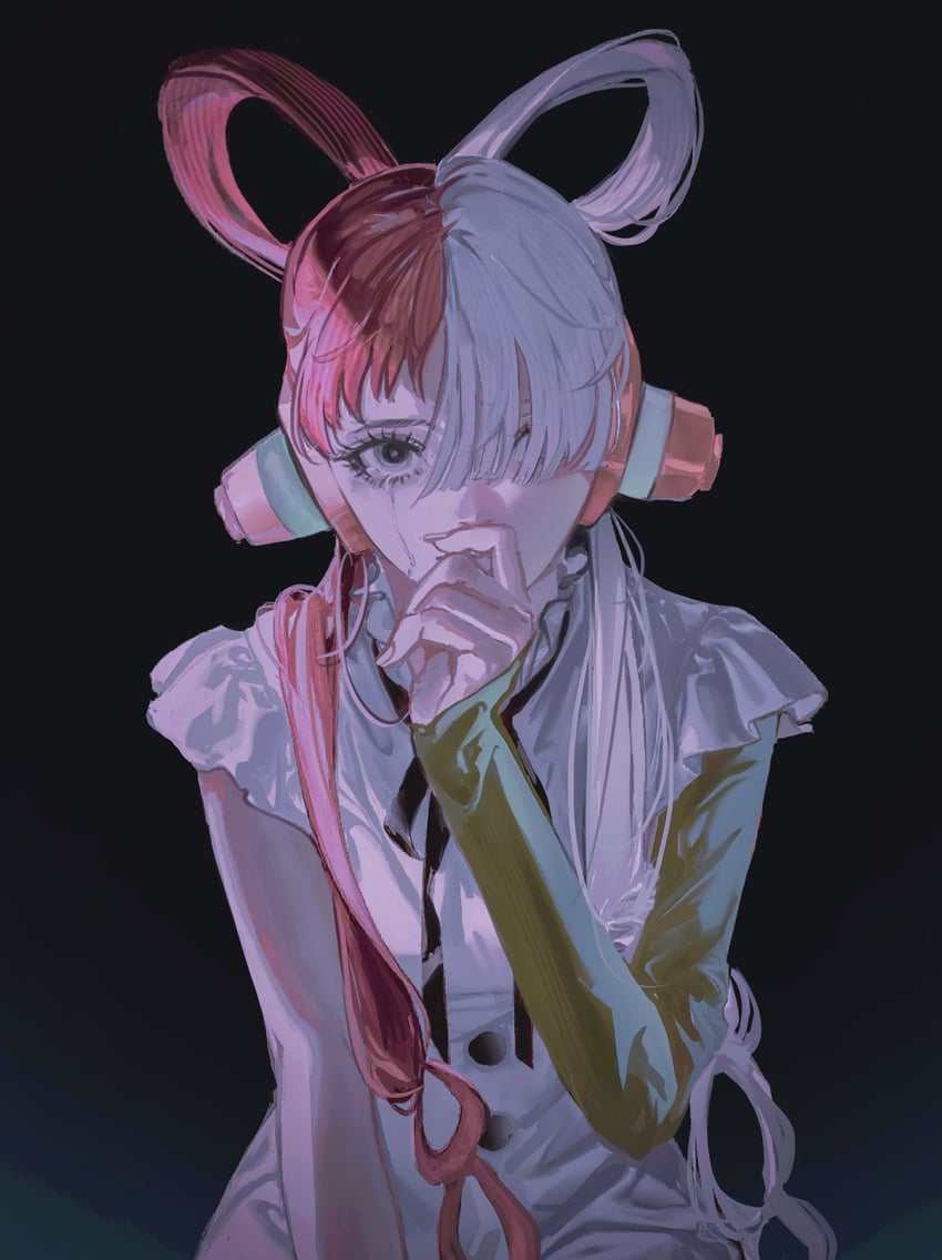 uta (one piece and 1 more) drawn by john_kafka