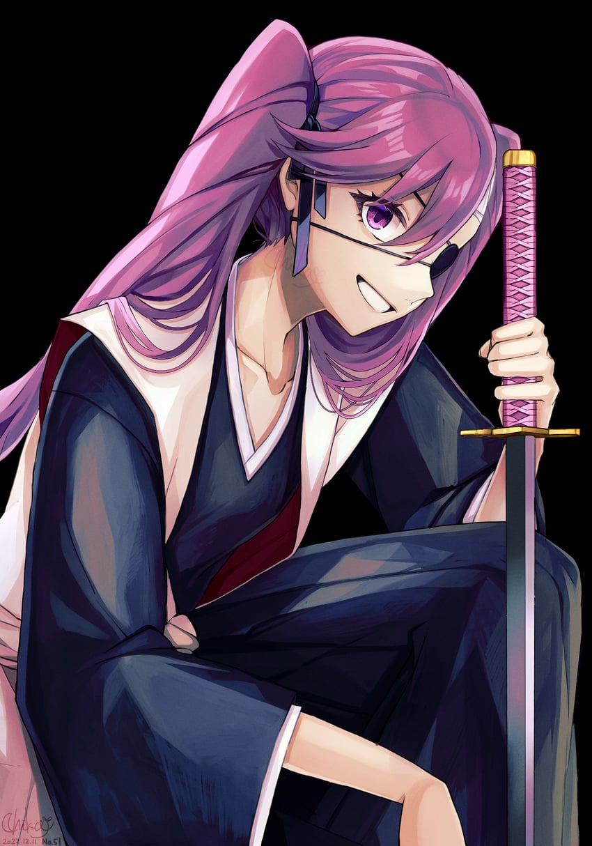 saitou furoufushi (bleach and 1 more) drawn by hazuki_chika_(artist)