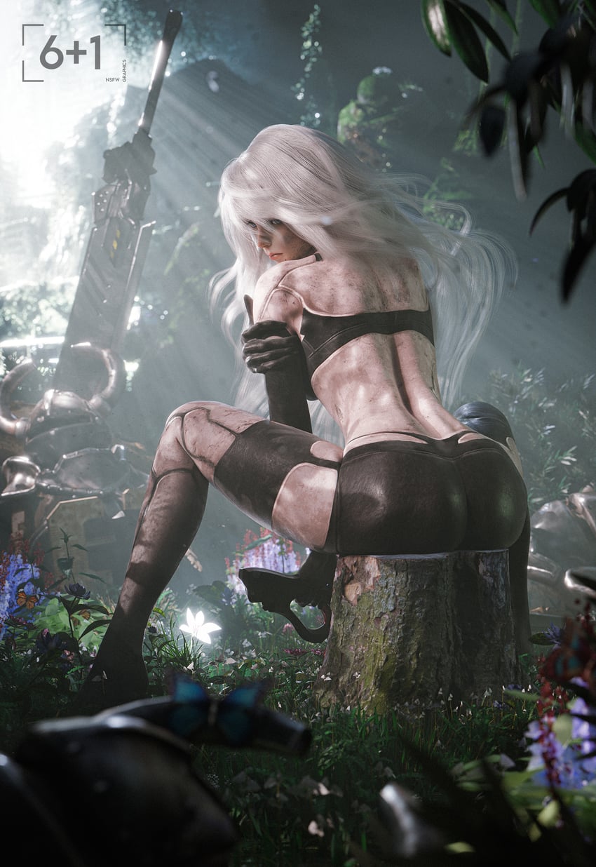 a2 (nier and 1 more) drawn by seven_(sixplusone)