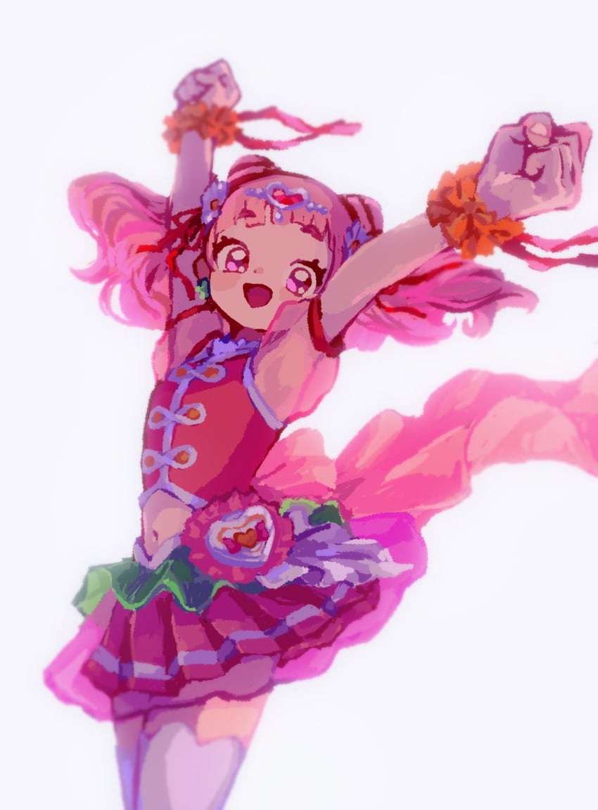 nono hana and cure yell (precure and 1 more) drawn by koteko_(chop_of_toilet)