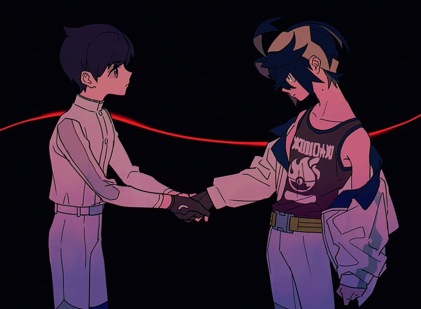 kieran and florian (pokemon and 1 more) drawn by 2023_7_13