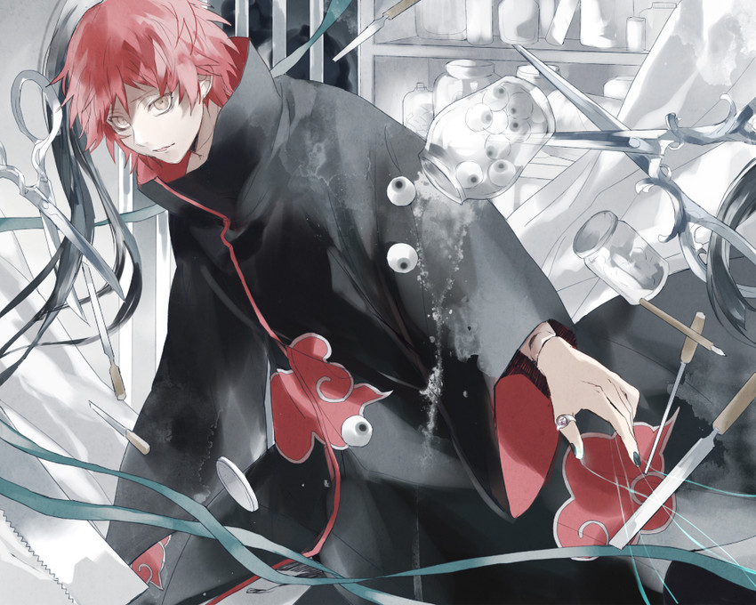sasori (naruto and 1 more) drawn by tomekichi