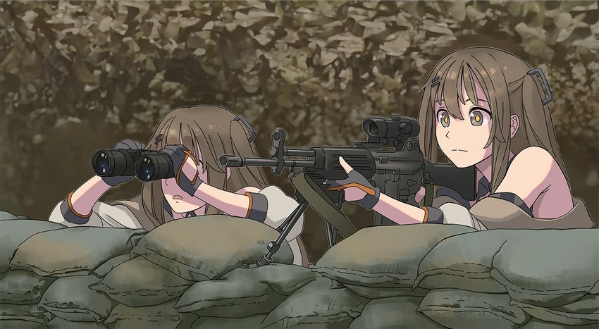 k2 (girls' frontline and 1 more) drawn by tab_(tabkun)