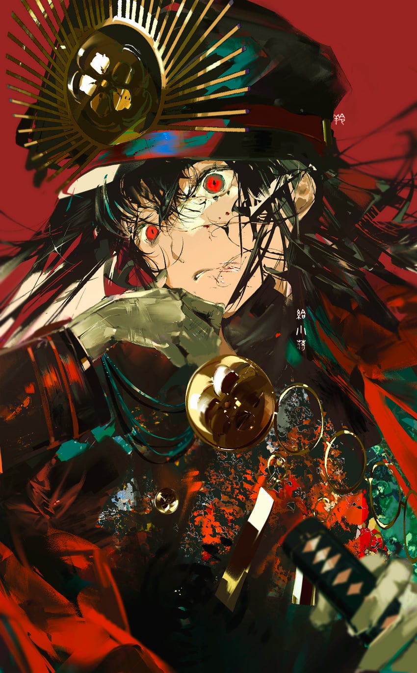 oda nobunaga (fate and 1 more) drawn by necessarytothink