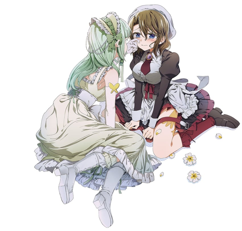 shannon and clair vaux bernardus (umineko no naku koro ni) drawn by ghkdakrh1129
