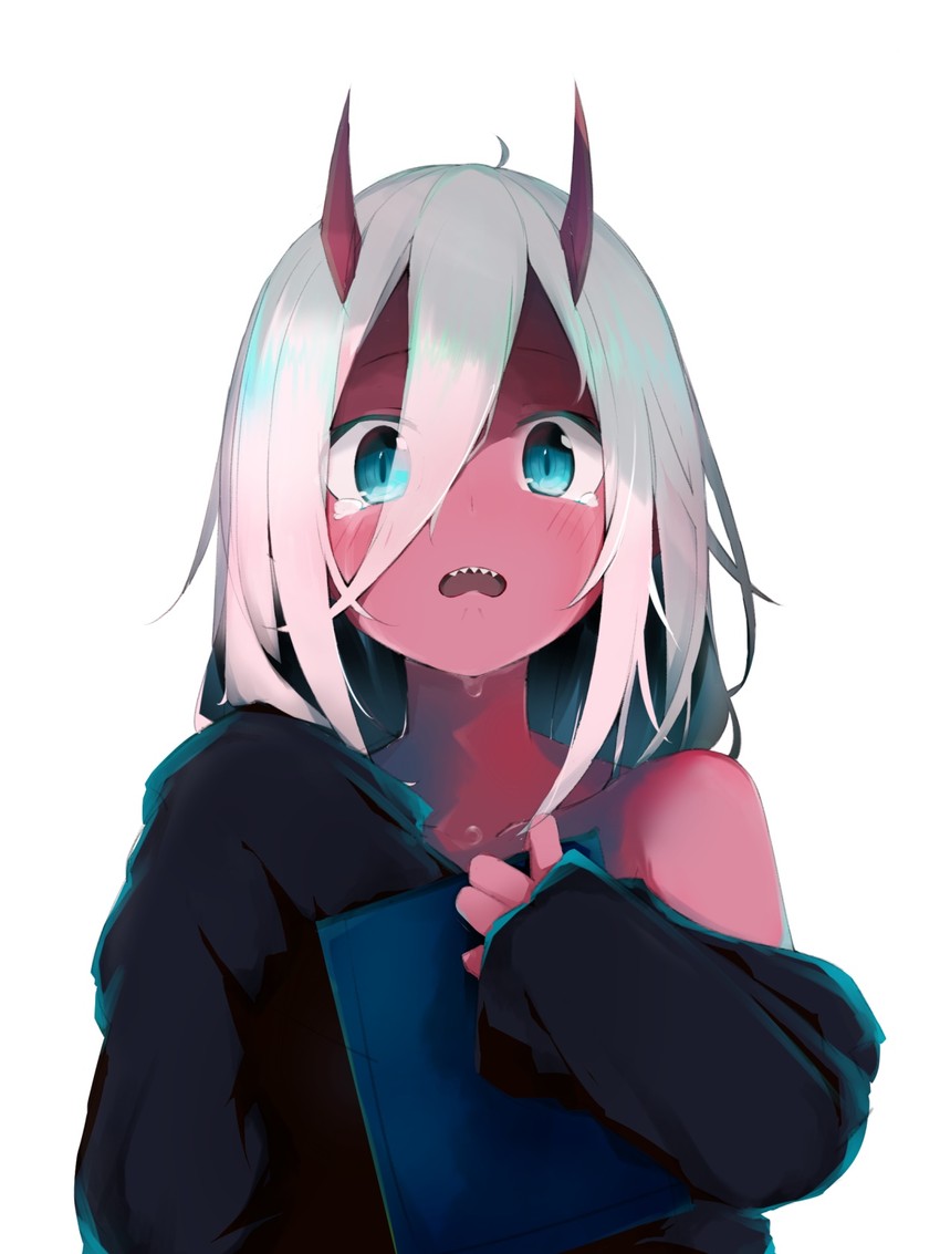 zero two (darling in the franxx) drawn by tsurara_eeri