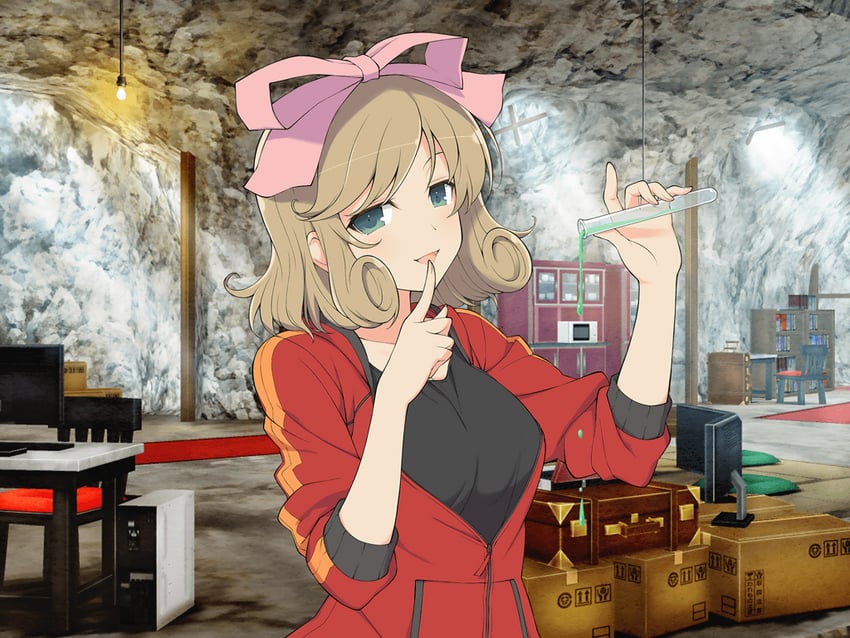 haruka (senran kagura and 2 more) drawn by yaegashi_nan
