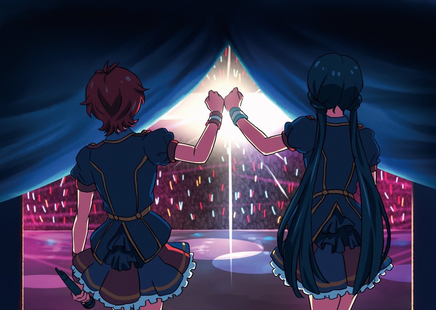 kitakami reika and julia (idolmaster and 1 more) drawn by wanoji