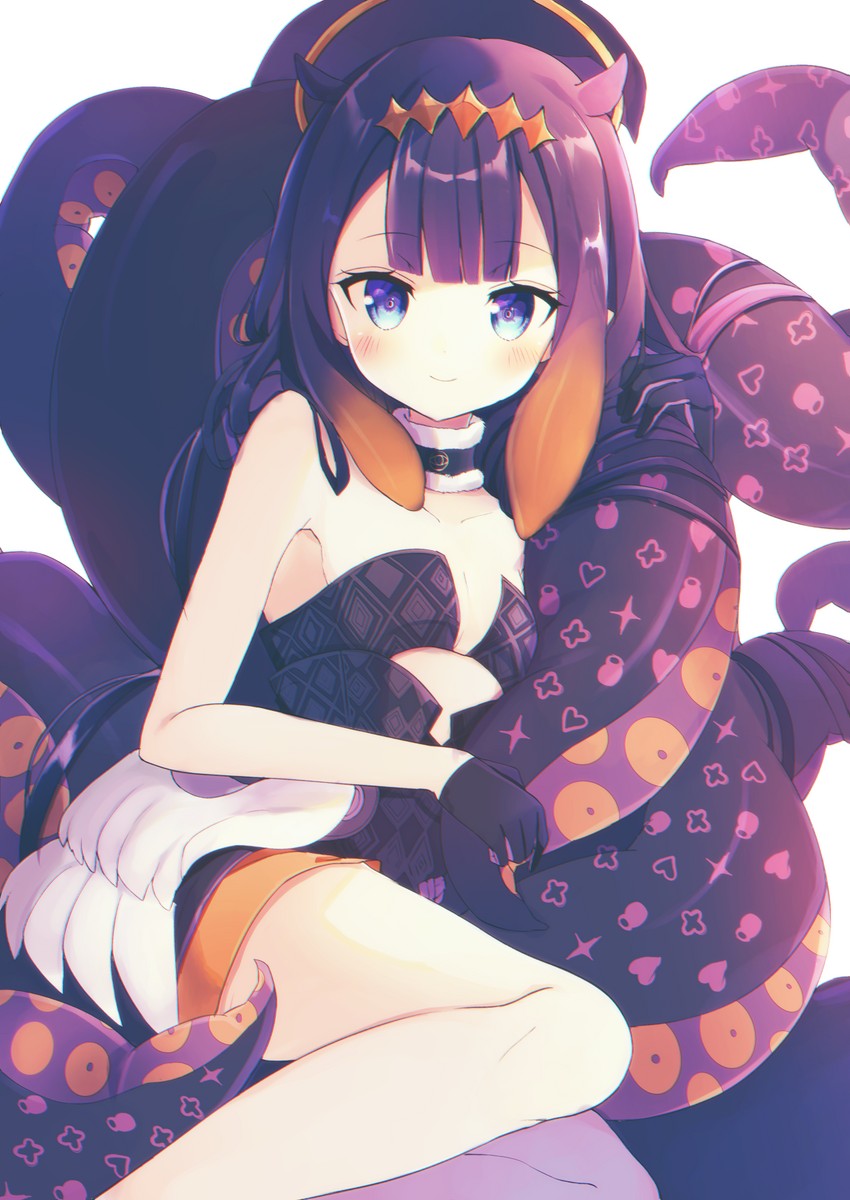 ninomae ina'nis (hololive and 1 more) drawn by yamucooo