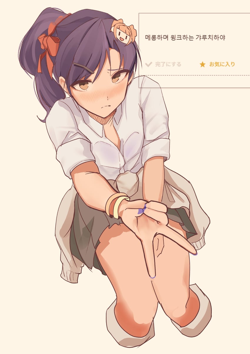 kisaragi chihaya and takatsuki yayoi (idolmaster) drawn by ch2haya_p