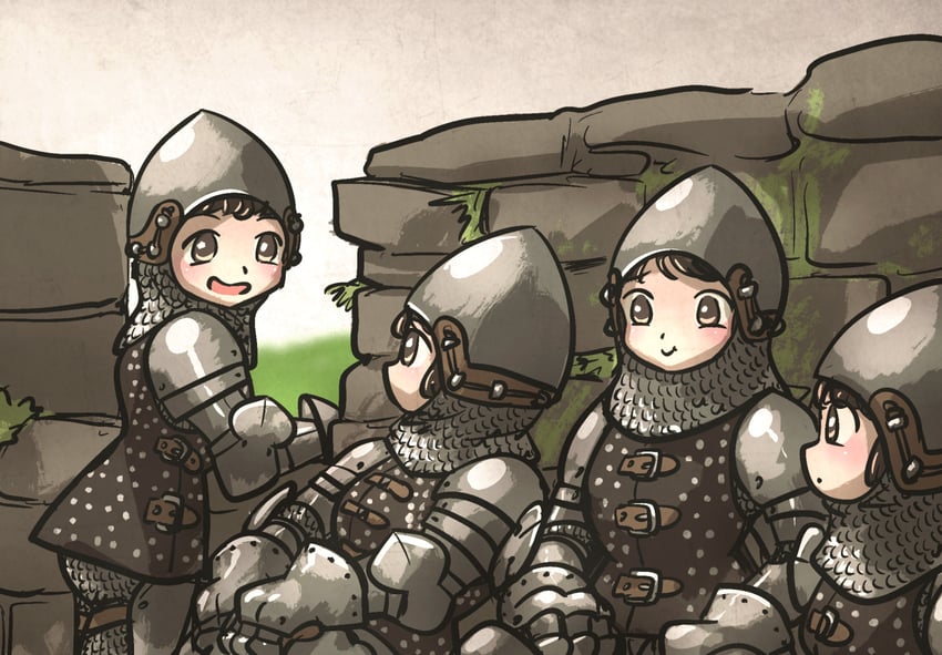 ordo mediare sisters and 2 more drawn by ironlily