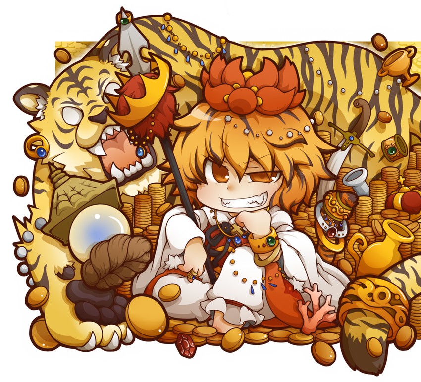 toramaru shou (touhou) drawn by gurageida