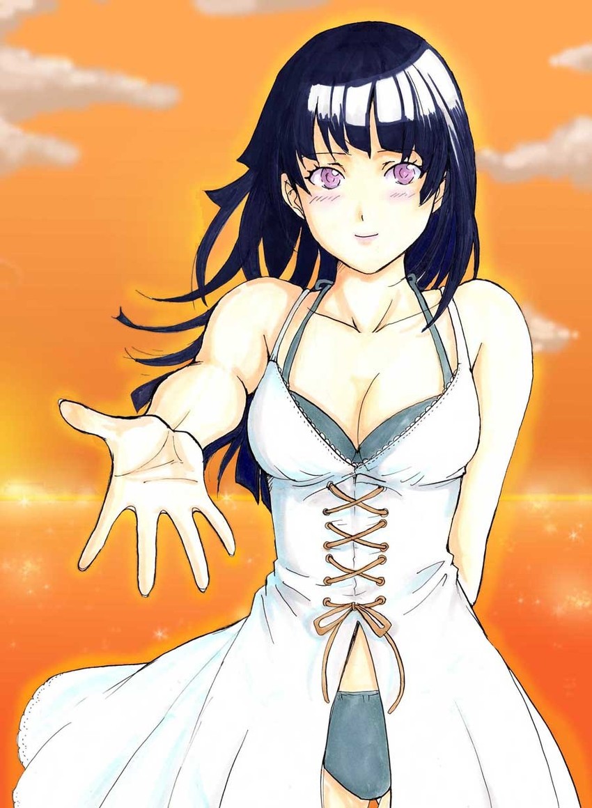 hyuuga hinata (naruto and 1 more) drawn by alice_kei_(lemon-jiru)