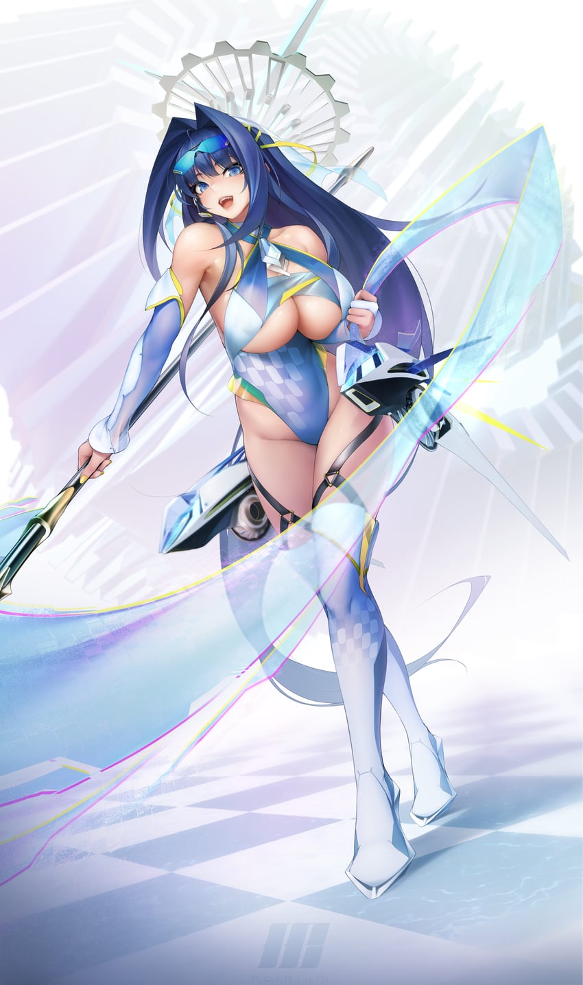 ouro kronii (hololive and 1 more) drawn by ho2nium