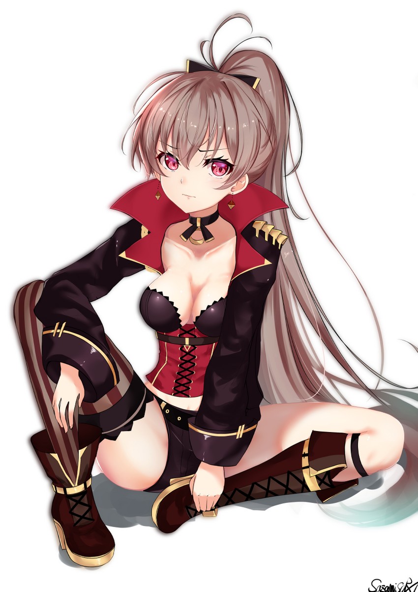 jean bart (azur lane) drawn by sazamiso_rx