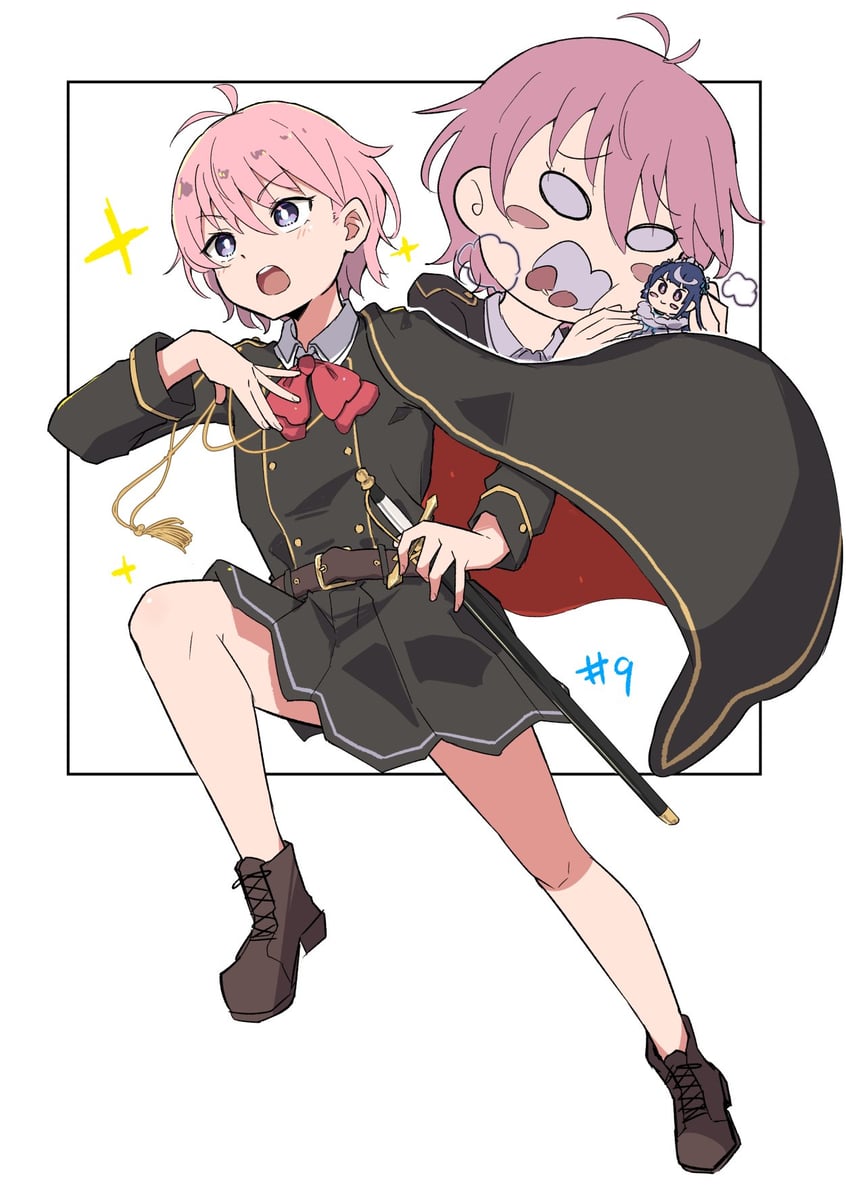 kokorone awayuki and souma alice (vtuber nandaga haishin kiriwasuretara densetsu ni natteta) drawn by ki-ro-to