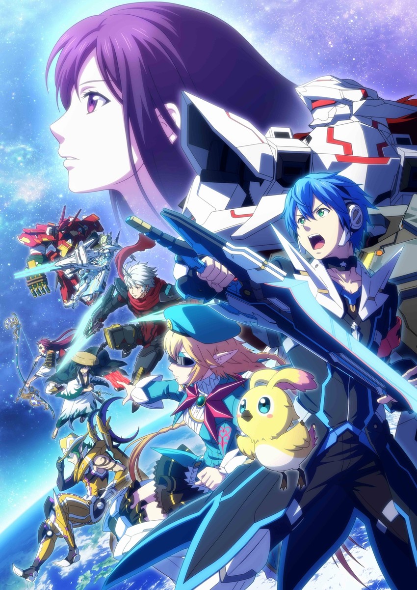 rappy, suzuki aika, izumi rina, tachibana itsuki, soro, and 6 more (phantasy star and 2 more)