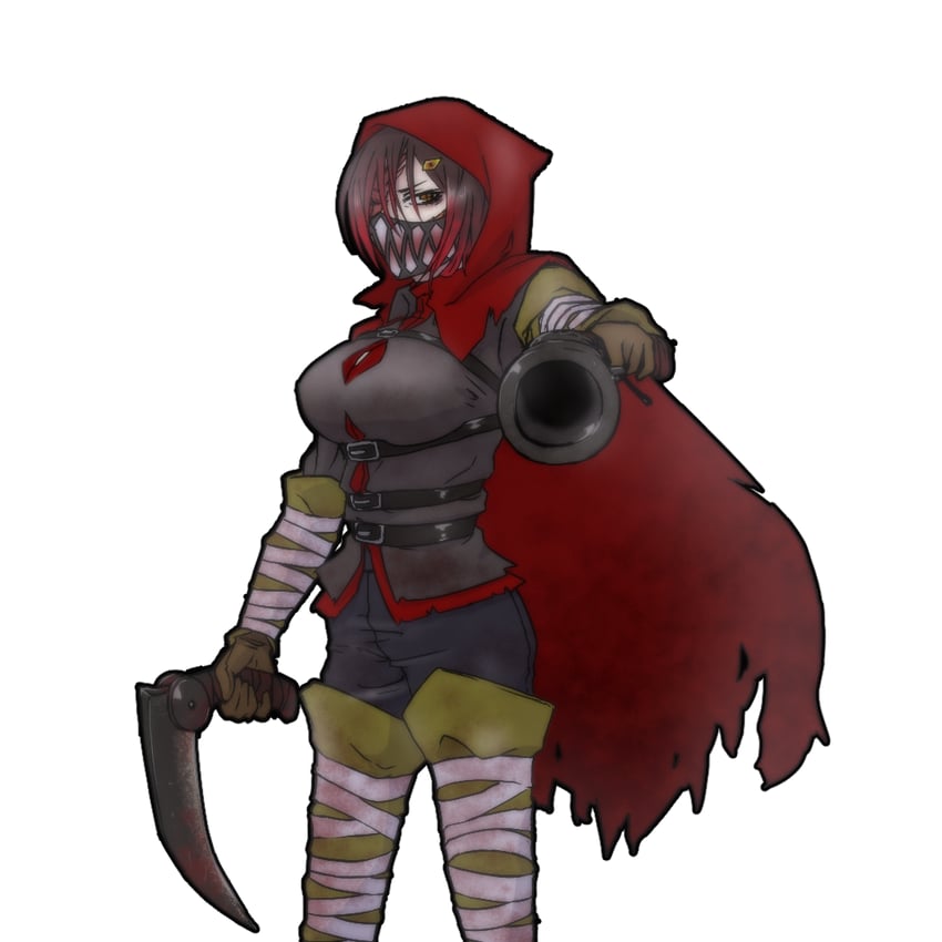 little red riding hooded mercenary (project moon and 1 more) drawn by huyusaki_taiga