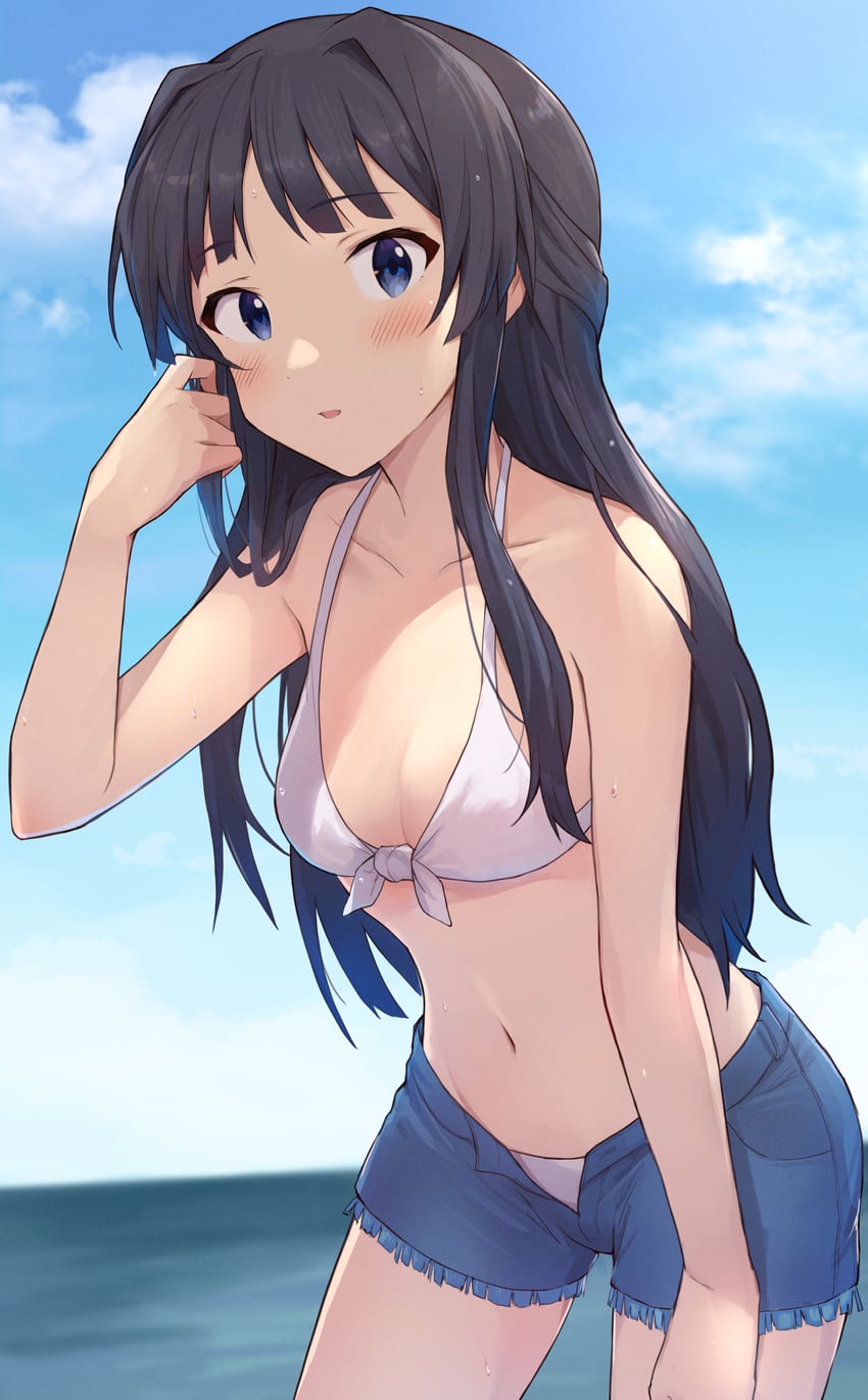 mogami shizuka (idolmaster and 1 more) drawn by shuucream_(syuichi)