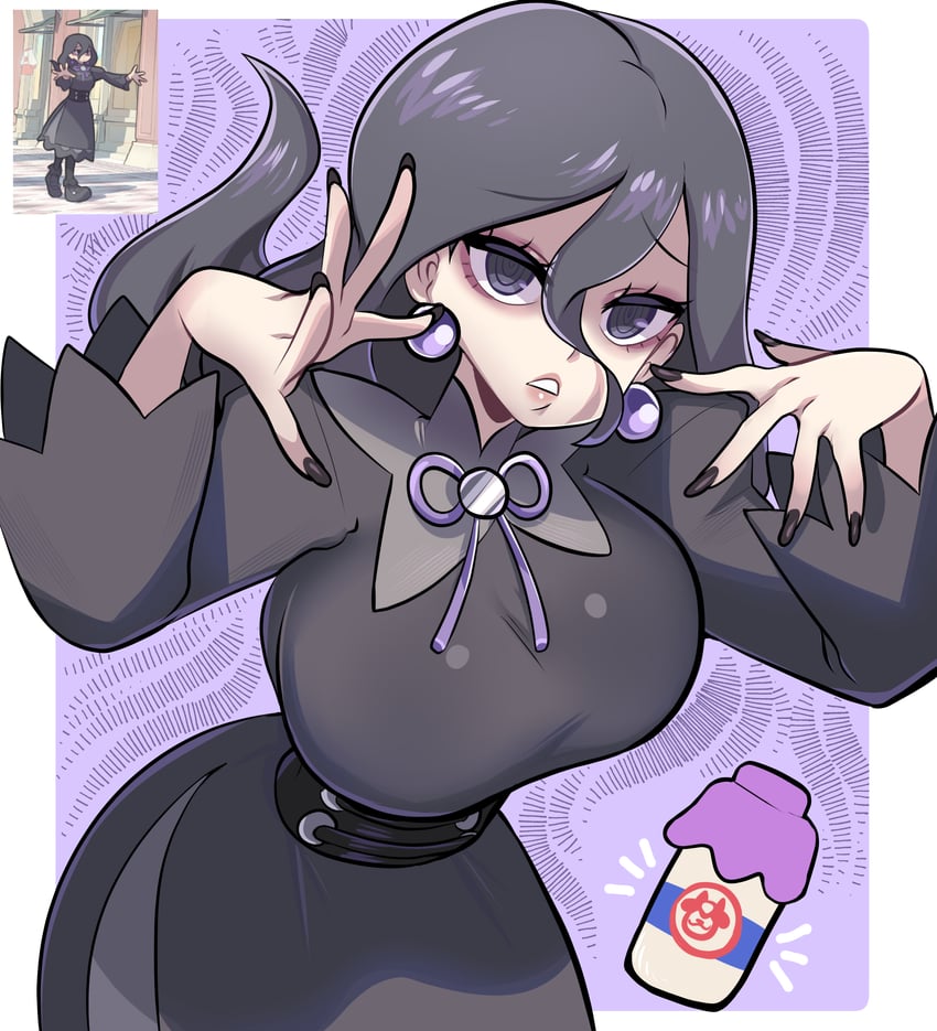 hex maniac (pokemon and 1 more) drawn by missandydandy