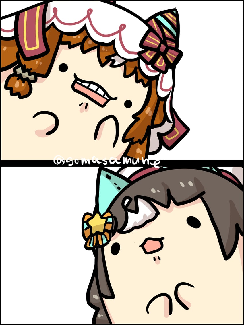 hokko tarumae and still in love (umamusume) drawn by goma_(gomasamune)
