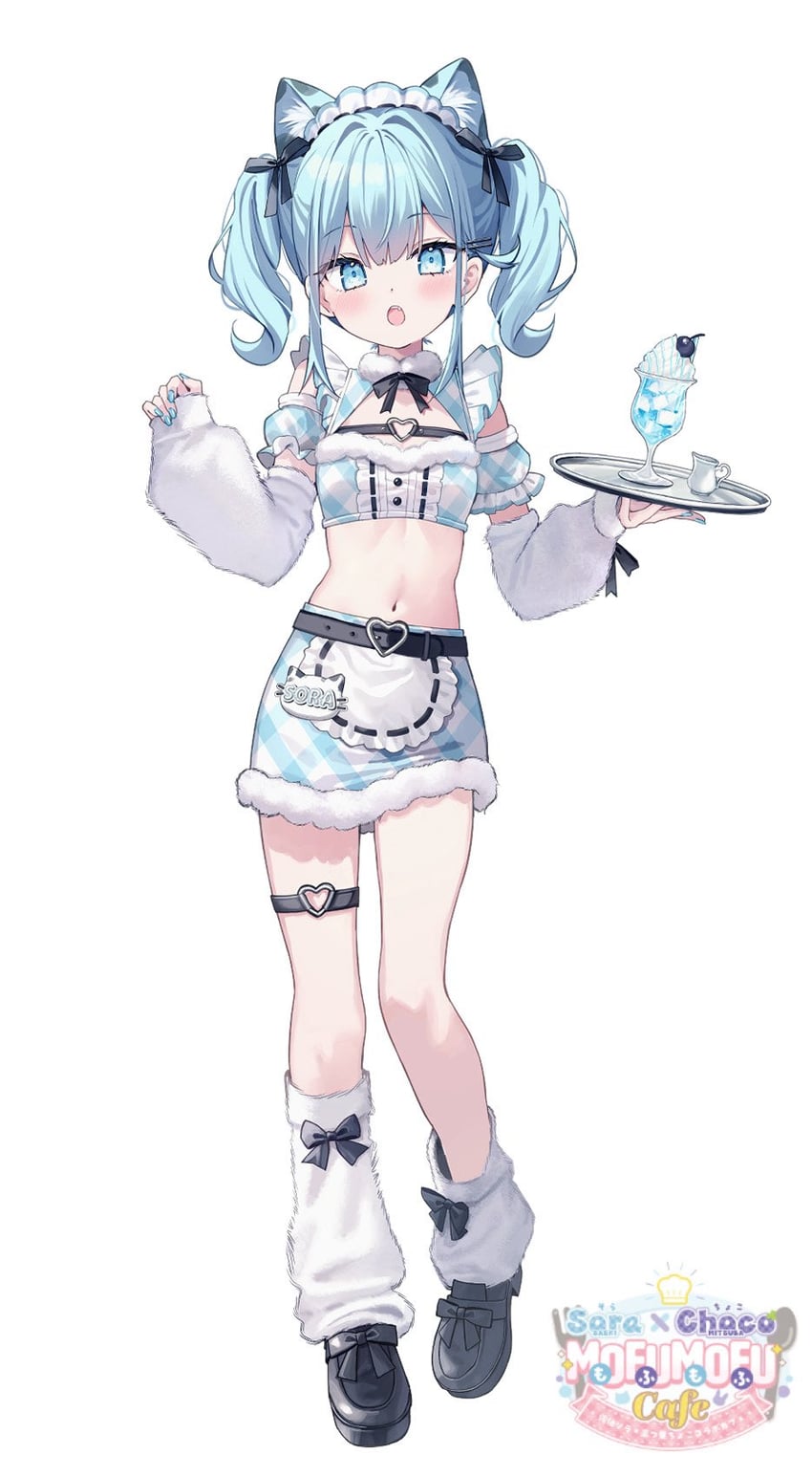 saeki sora (indie virtual youtuber) drawn by saeki_sora