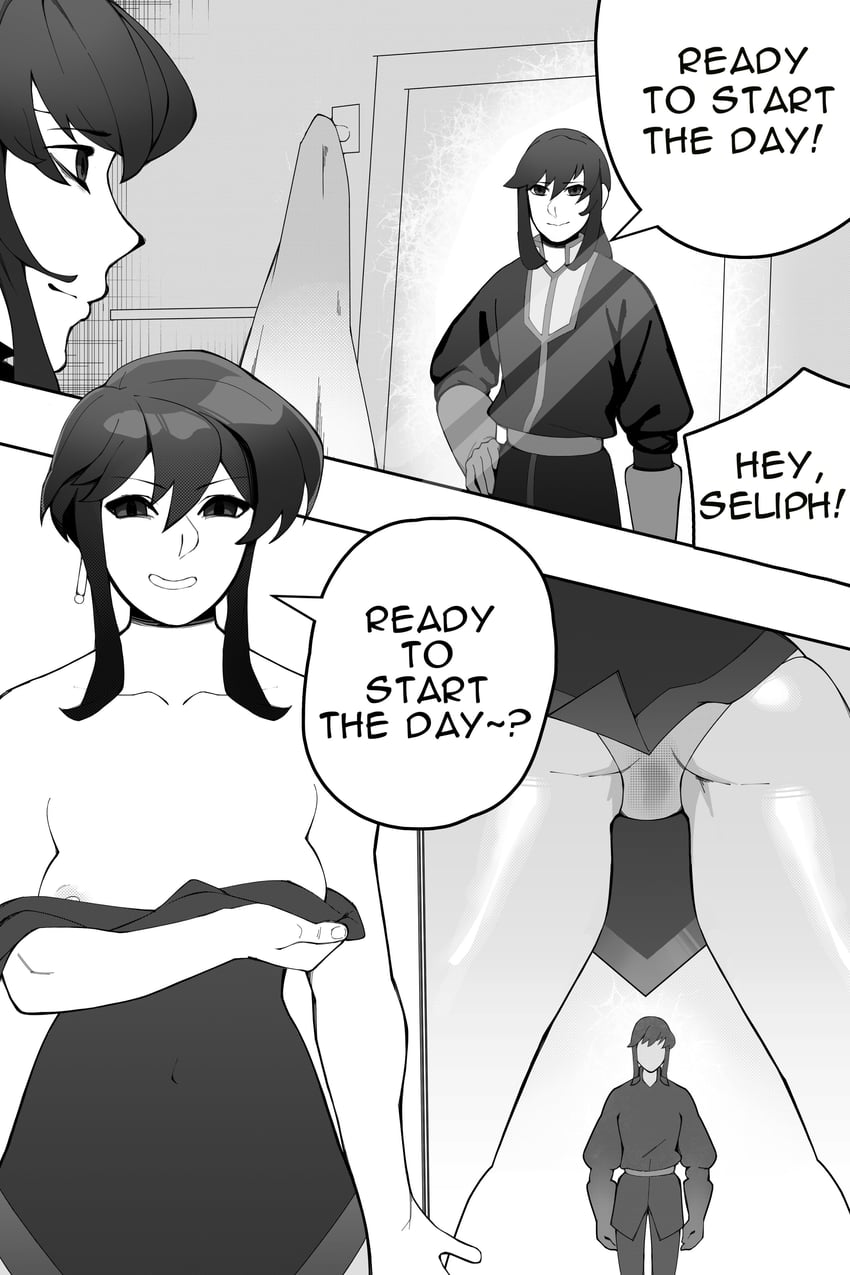 seliph and larcei (fire emblem and 1 more) drawn by odatakai