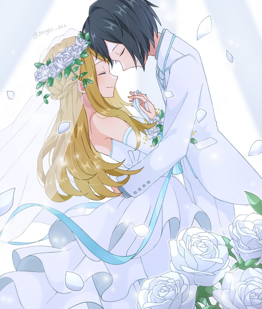 serena and calem (pokemon and 1 more) drawn by rain_(tonight_862)