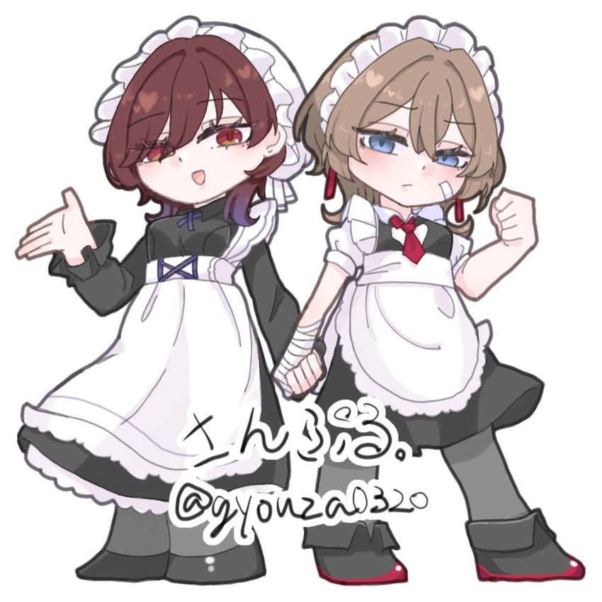 lantern and ajita (honkai and 1 more) drawn by gyouza_(gyouza0320)