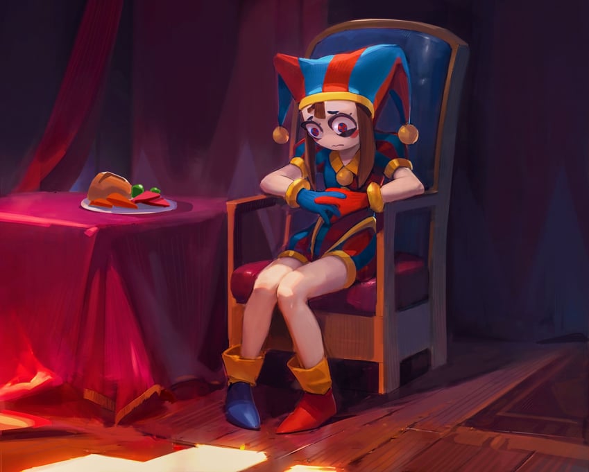 pomni (the amazing digital circus and 1 more) drawn by geniski66