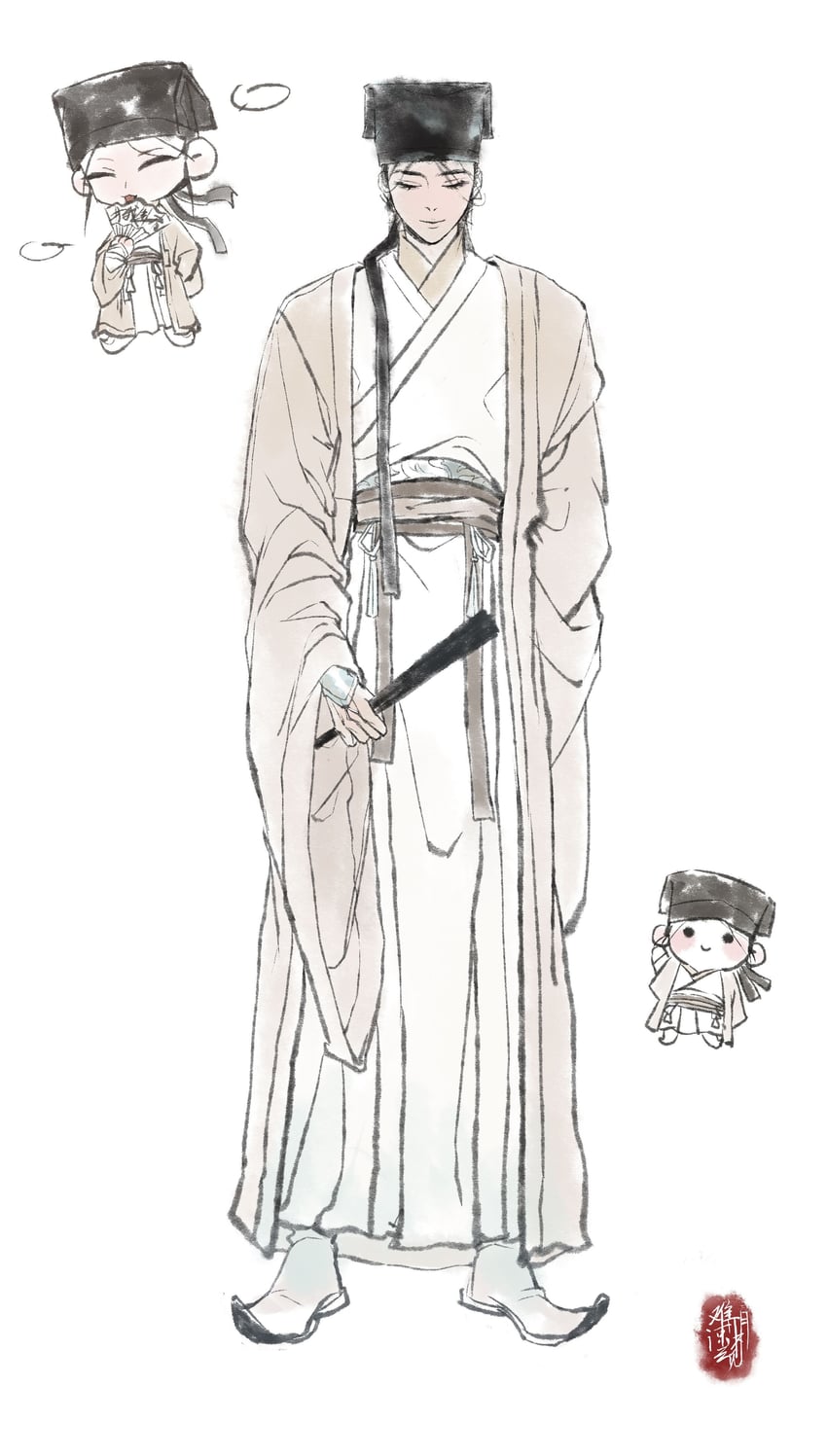 zhuge yuan (dao gui yi xian) drawn by chumo-qulingxiao