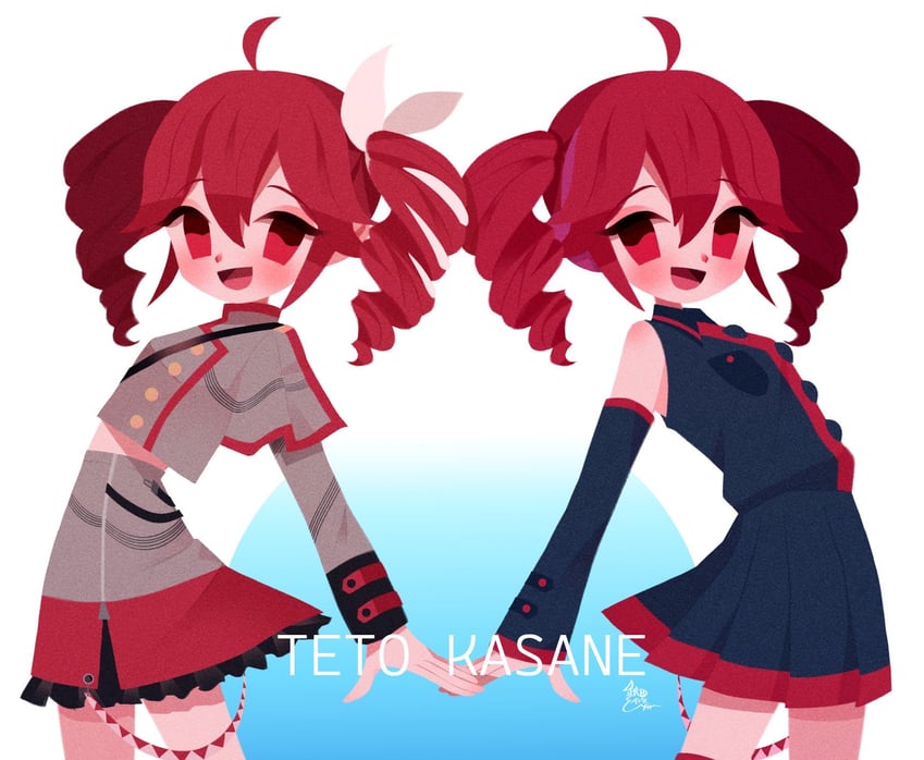 kasane teto (utau and 1 more) drawn by yorita_genyu