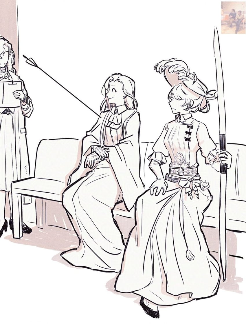 tooth fairy, semmelweis, and valentina (reverse:1999) drawn by tabeu_neutarippang