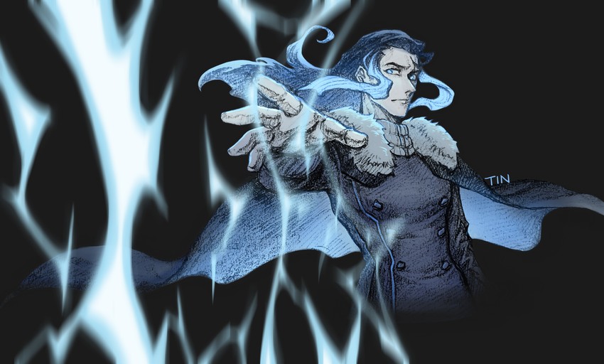 nikola tesla (fate and 1 more) drawn by tin_(guanzi)