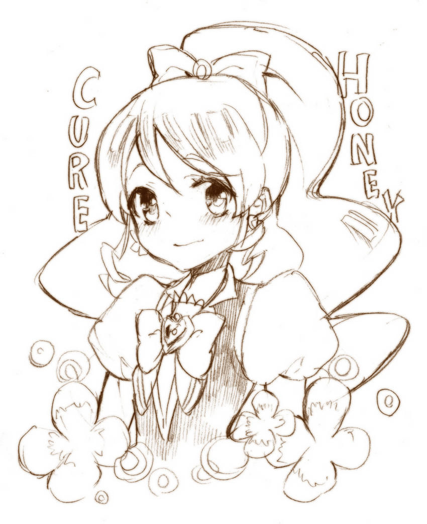 oomori yuuko and cure honey (precure and 1 more) drawn by lacolon